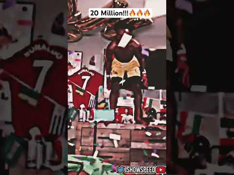 Speed hit 20 Million!!! 🔥🔥🤣🤣#speed #20mil #shorts