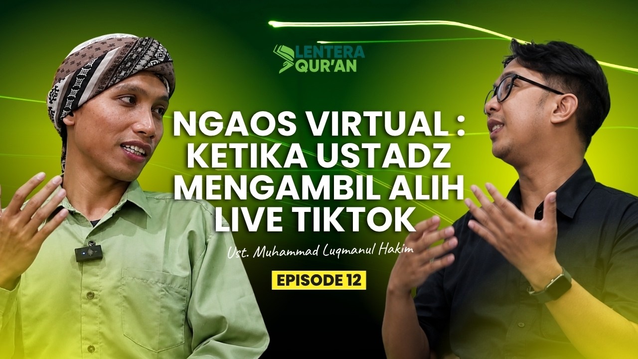 Bikin Syok! Ketika Ustadz Mengambil Alih Live TikTok! - Ust. Luqmanul Hakim (Ust. Luqman Lombok)