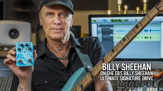 Video thumbnail for Billy Sheehan on his Ultimate Signature Drive pedal by EBS by EBSSweden