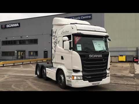 PE64EUF R450 6X2 Mid Lift Twin Steer Euro 6