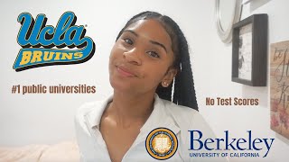 how to get into UCLA & UC BERKELEY 🐻 (without test scores): grades, activities, essays, etc.
