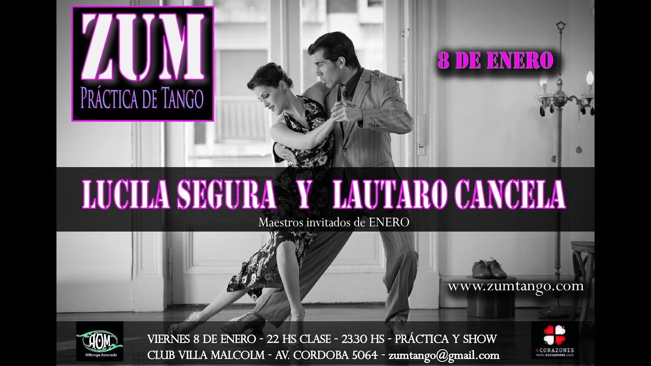 Lucila Segura y Lautaro Cancela en ZUM