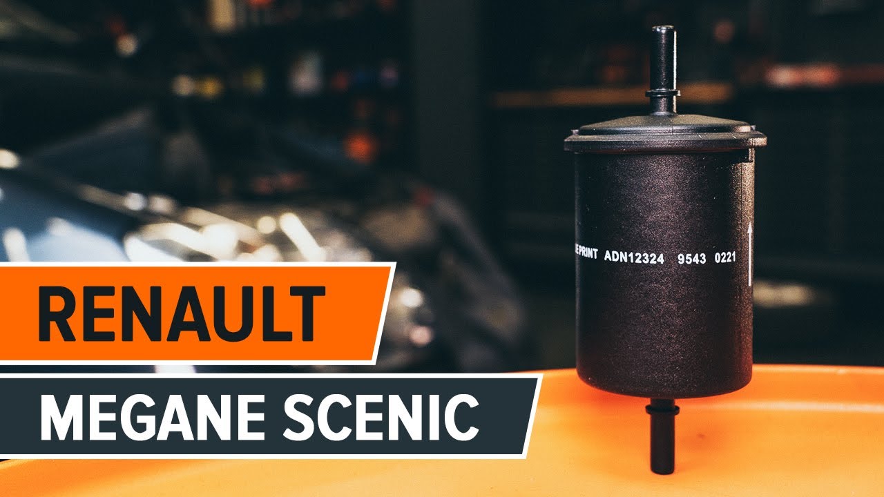 Byta bränslefilter på Renault Megane Scenic – utbytesguide