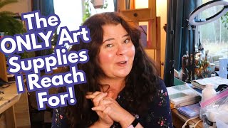 My MOST Loved Art Supplies of 2025!