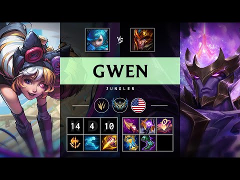 Gwen Jungle vs Jarvan IV: Legendary - NA Challenger Patch 14.18