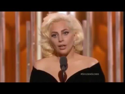 Lady Gaga wins best actress Golden Globe Awards 2016 - Countess  American Horror Story Hotel