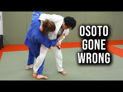 The Dangers of Bad Osoto Gari in the BJJ Gym