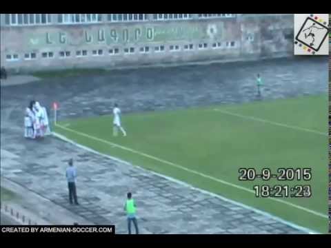 FC Gandzasar - FC Ararat 1:0 APL, Week 07 (2015/16)