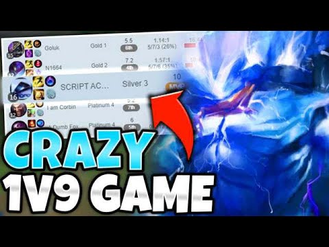 #1 XERATH WORLD CARRIES 4 FEEDERS WITH EASE! (HOW TO 1V9) - League of Legends