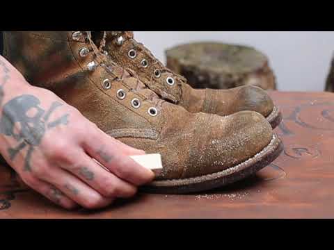 How to look after your Red Wings - Rough-out leather edition