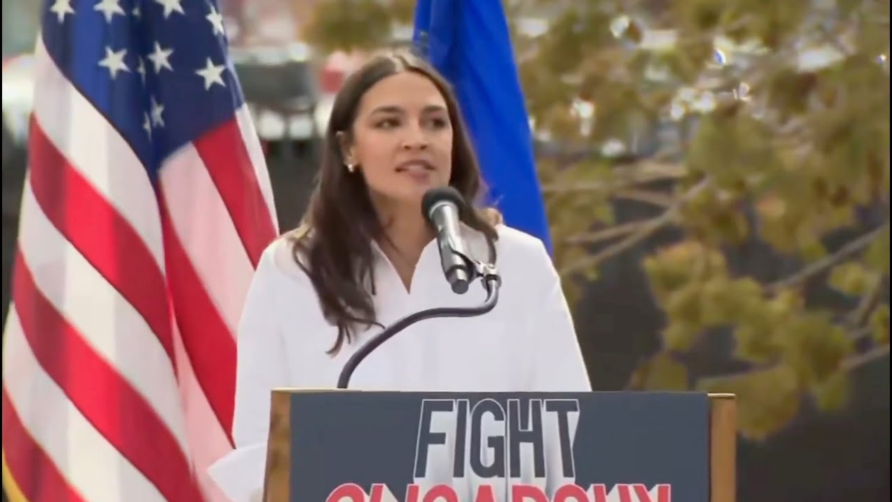 AOC goes viral with SPEECH OF THE YEAR