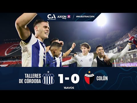 16avos: Talleres de Córdoba 1 - Colón 0