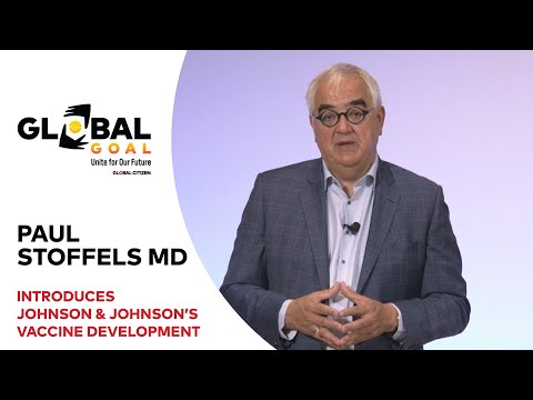 Johnson & Johnson's Paul Stoffels MD, Vaccine Development | Global Goal: Unite for Our Future