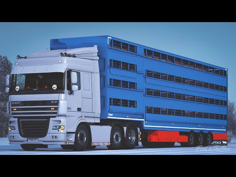 ETS2 1.39 SHM Livestock Trailer *Ownable* | Euro Truck Simulator 2 Mod