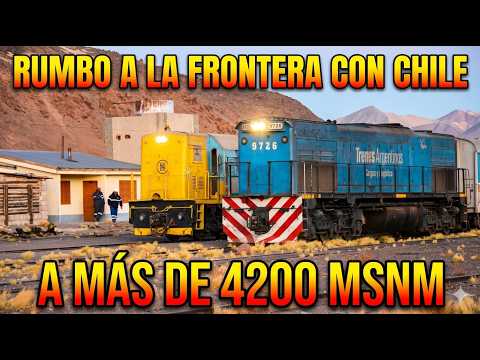 #5 VIAJANDO POR ARGENTINA EN TREN !! RECORRIMOS LA PUNA SALTEÑA EN UN TREN DE ALTA MONTAÑA !!!