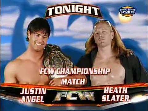 FCW Florida Heavyweight Title: Justin Angel (PJ Black) (c) vs Heath Slater