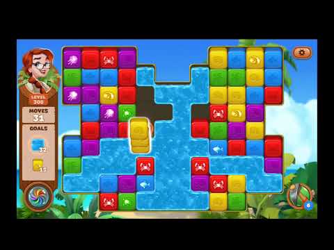 Lost Island Blast Adventure Level 308 NO BOOSTERS - A S GAMING