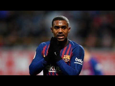 TODOS OS 4 GOLS DE MALCOM PELO BARCELONA