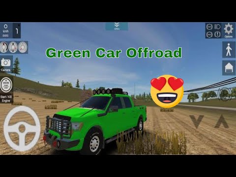 Offroad Car In Countryside