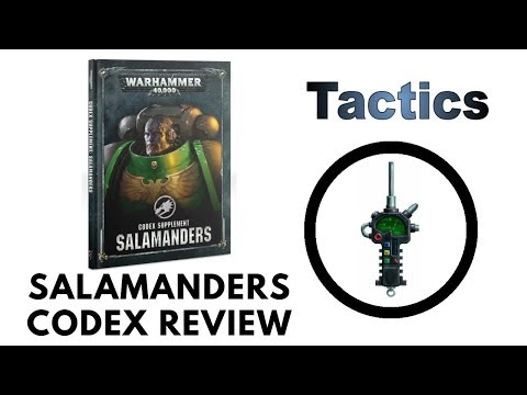 Salamanders Codex - Full Rules, Review + Tactics