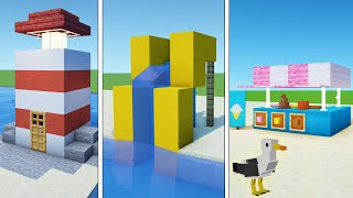 Minecraft Tutorial: How To Make a Beach (15+ Build Hacks)