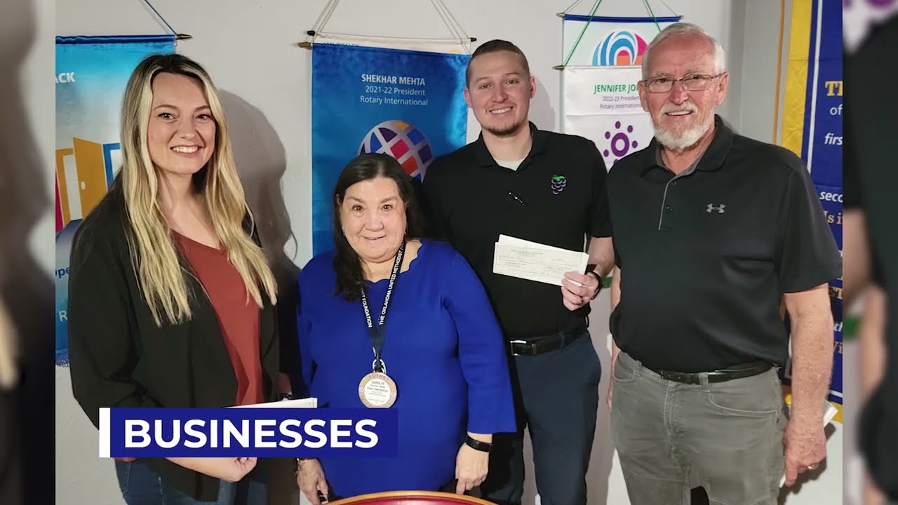 Rotary Foundation District 5830 Idabel Tornado DR Grant Presentation