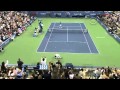 Nadal wins an amazing point vs. Djokovic (US Open 2011)