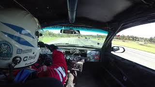 Scott spins out in the @SakaiCar and gets a coloring book penalty @24HoursofLemons