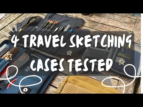 4 Travel Sketching Cases Tested: From Budget to Premium