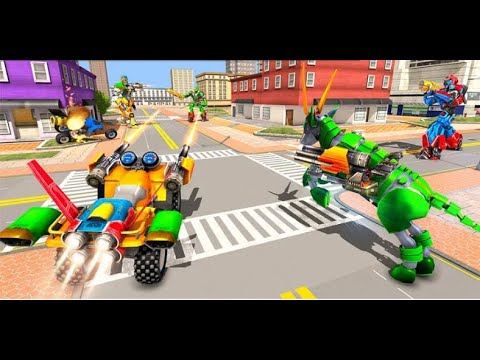 Amazing Goat Robot Transforming Ep-2 | Rescue City ATV Bike Robot Android GamePlay | By Game Crazy