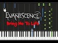 Evanescence - Bring Me To Life [Piano Cover ...