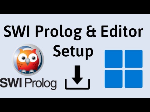 Install and run SWI Prolog for Windows 11 2024!