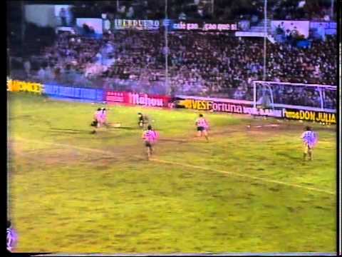 Gol Lopez Recarte Real Sociedad 3 At Madrid 1 Copa 87/88