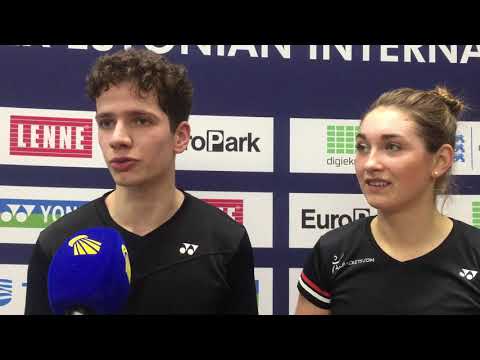 “I smiled a lot during the match”