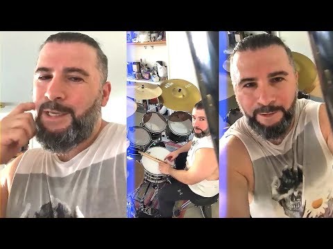 John Dolmayan practicing System Of A Down songs |Day 2| [9/5/2018]