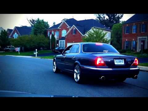 Jaguar XJR with Magnaflows