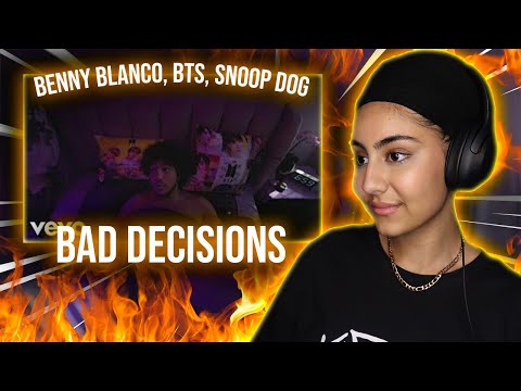 BOP! benny blanco, BTS & Snoop Dogg - Bad Decisions (Official Music Video) [REACTION]