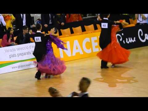 GS Cambrils 2013 Round 1 - Giuseppe Longarini & Katarzyna Kapral - viennese waltz