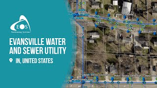 Evansville Water and Sewer Utility Improves As-Built Time with Eos GNSS & the ArcGIS Utility Network