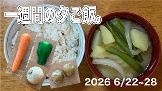 (健康•節約)夕ご飯と、厚揚げを使った簡単あんかけレシピ動画紹介❣️