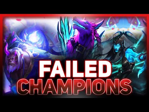 "Failed" Champions - What Went Wrong With Them? | League Of Legends