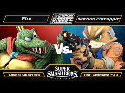 RSH Ultimate #30: Ehx (K.Rool, Mario) vs Nathan Pineapple (Fox) - Losers Quarters