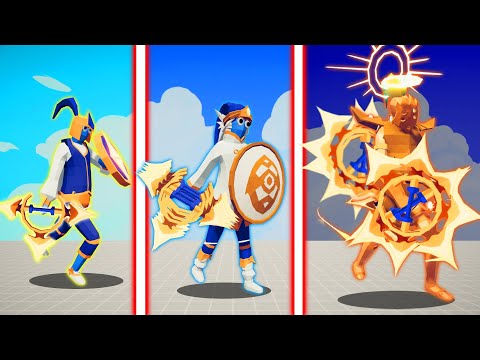 EVOLUTION OF SUPER RADIANT GLAIVE | TABS - Totally Accurate Battle Simulator