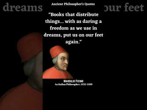 The Wisdom of Marsilio Ficino: Inspirational Quotes on Renaissance Humanism#quotes #shorts