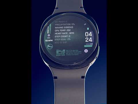 Cyberpunk Deck Watch Face