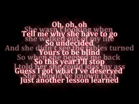 Iyaz - Lesson Learned (Lyrics Video) HD