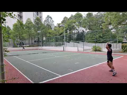 Singapore Rovo Tennis - 26 Mar 2023 - One Canberra (Down the line backhand winner)