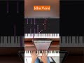 Learn To Play Idhuvarai On Piano Shorts