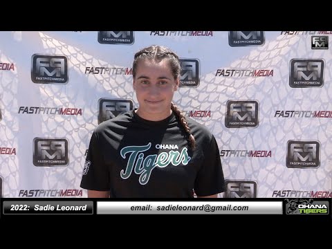 Committed Williams College 2022 Sadie Leonard  4.3 GPA - 6'0 Foot Tall Pitcher Softball Skills Video