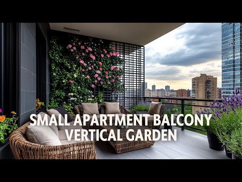 Stunning Vertical Garden Makeover – Transforming a Small Apartment Balcony into a Green Oasis